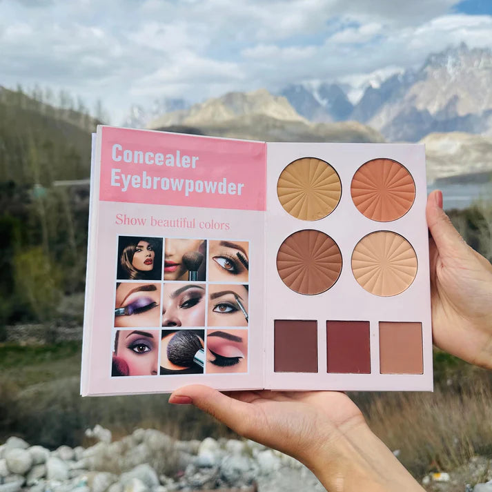 Mocallure 4 In 1 Eyeshadow Makeup Book
